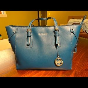 Gorgeous Turquoise Michael Kors Tote
